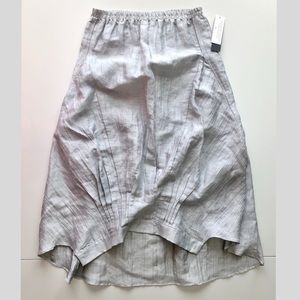 SOLD 🤑 I.C. By Connie K Linen Long Casual Skirt S NWT